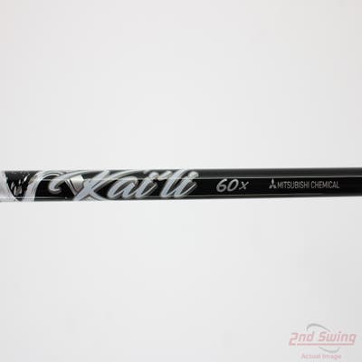 Used W/ TaylorMade RH Adapter Mitsubishi Golf Kai'li White 60g Driver Shaft X-Stiff 44.25in