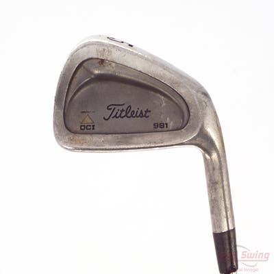 Titleist DCI 981 Single Iron 5 Iron Stock Steel Shaft Steel Stiff Right Handed 38.0in