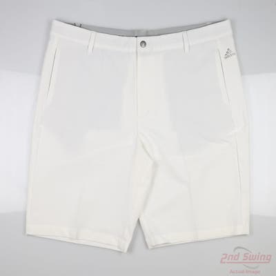 New Mens Adidas Shorts 40 White MSRP $72 119012602