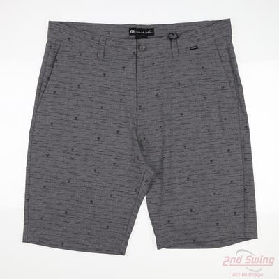 New Mens Travis Mathew Shorts 38 Gray MSRP $86 1MW208