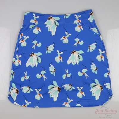 New Womens Peter Millar Skort Small S Blue MSRP $95 LS20EB15A