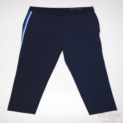 New Womens G-Fore Pants 2 x26 Navy Blue MSRP $165 G4LF22B98