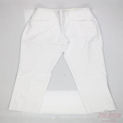 New Womens Swing Control Pants 0 x27 White MSRP $120 M4111SW