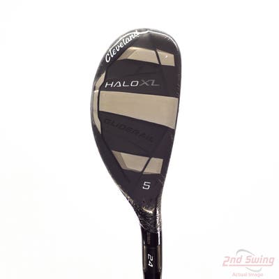 Mint Cleveland HALO XL Hybrid 5 Hybrid 24° Mitsubishi Tensei AV Blue Raw 65 Graphite Regular Right Handed 39.5in