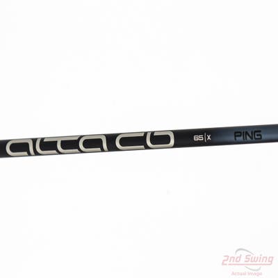 Used W/ Ping RH Adapter Ping ALTA CB 65 Slate 65g Fairway Shaft X-Stiff 41.75in
