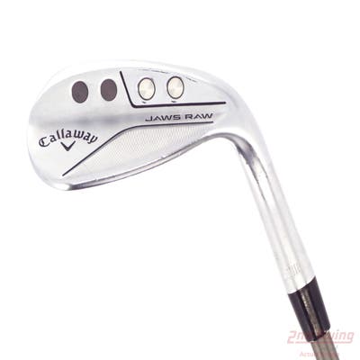 Callaway Jaws Raw Chrome Wedge Lob LW 60° 8 Deg Bounce Z Grind Aerotech SteelFiber i95 Graphite Regular Right Handed 36.5in