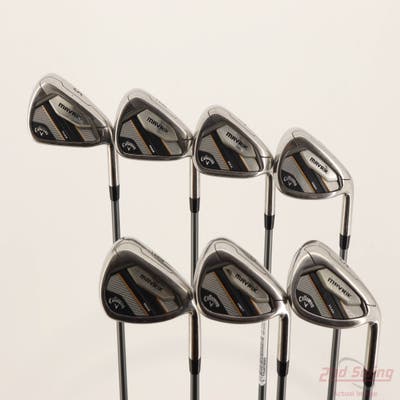 Callaway Mavrik Max Iron Set 5-PW SW Project X Catalyst 55 Graphite Senior Right Handed STD