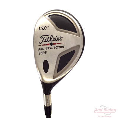 Titleist 980 F Fairway Wood 3 Wood 3W 15° Titleist Fujikura Speeder Graphite Stiff Left Handed 43.0in