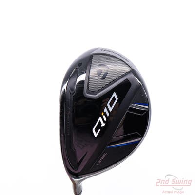 TaylorMade Qi10 Fairway Wood 3 Wood 3W 15° Fujikura Ventus TR Blue Velocore 7 Graphite X-Stiff Left Handed 43.5in