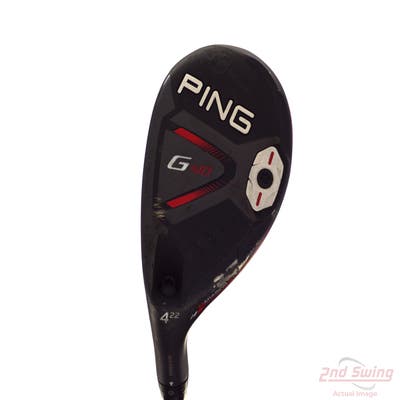Ping G410 Hybrid 4 Hybrid 22° Ping Tour 2.0 Chrome 85 Graphite Stiff Left Handed 39.5in