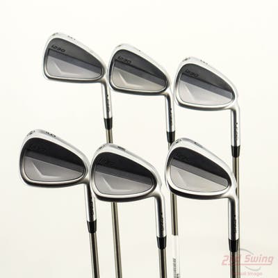 Ping i230 Iron Set 6-PW AW Aerotech SteelFiber fc80 Graphite Regular Right Handed Black Dot STD