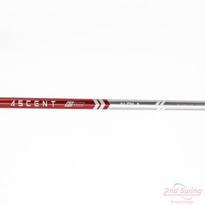Used W/ TaylorMade LH Adapter Aldila Ascent Red 60 Driver Shaft Regular 44.5in