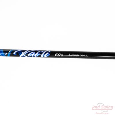 Used W/ Mizuno RH Adapter Mitsubishi Golf Kai'li Blue 60 Driver Shaft X-Stiff 44.0in