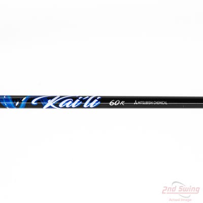 Used W/ Mizuno RH Adapter Mitsubishi Golf Kai'li Blue 60 Fairway Shaft Regular 42.5in