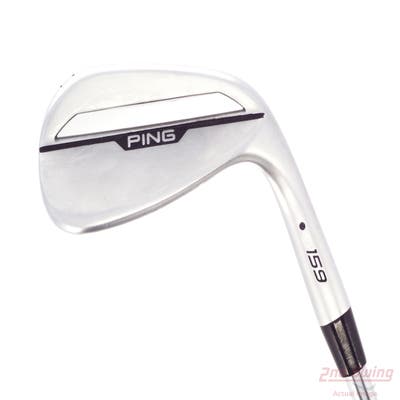 Ping s159 Chrome Wedge Gap GW 50° 12 Deg Bounce S Grind Project X LZ 6.0 Steel Stiff Right Handed Black Dot 36.75in