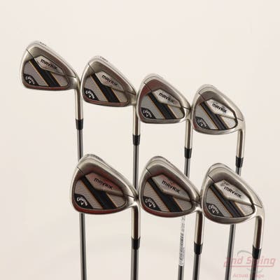 Callaway Mavrik Iron Set 5-PW AW Project X Catalyst 55 Graphite Senior Right Handed STD