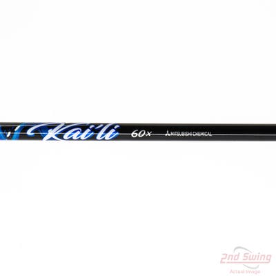Used W/ Mizuno RH Adapter Mitsubishi Golf Kai'li Blue 60 Driver Shaft X-Stiff 44.0in