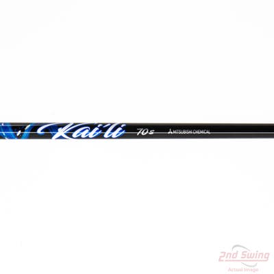Used W/ Mizuno RH Adapter Mitsubishi Golf Kai'li Blue 70 Fairway Shaft Stiff 42.75in