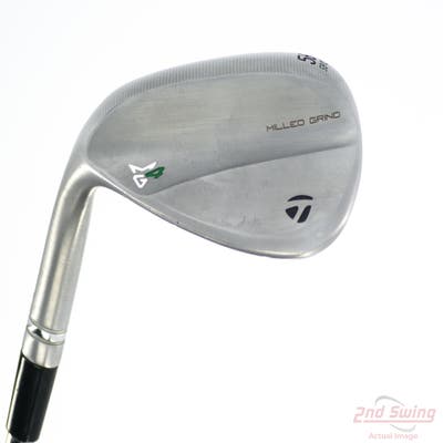 TaylorMade Milled Grind 4 Chrome Wedge Sand SW 56° 12 Deg Bounce SB True Temper Dynamic Gold Tour Issue 115 Steel Wedge Flex Left Handed 35.0in