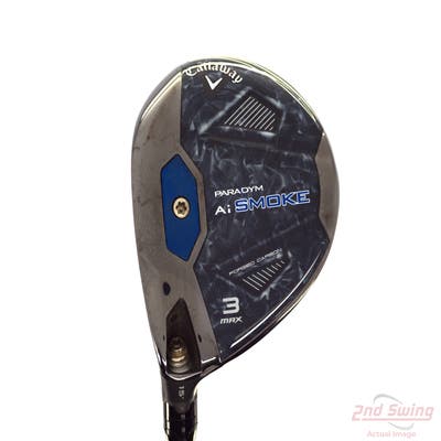 Callaway Paradym Ai Smoke Max Fairway Wood 3 Wood 3W 15° Fujikura Motore X F3 6 Graphite Stiff Left Handed 43.5in