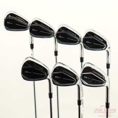 TaylorMade Qi Iron Set 5-PW AW FST KBS MAX 85 MT Steel Regular Right Handed -1/4"