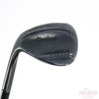Cleveland RTX ZipCore Black Satin Wedge Lob LW 60° 10 Deg Bounce Mid FST KBS Tour C-Taper 130 Steel X-Stiff Left Handed 36.5in