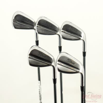 Titleist 2025 T350 Iron Set 7-PW GW Mitsubishi MMT AMC Red Graphite Senior Right Handed +1/2"