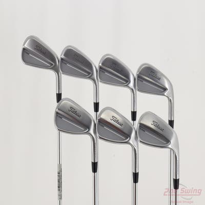 Titleist 2025 T100 Iron Set 4-PW True Temper AMT White G2 Steel Stiff Right Handed +1/4"