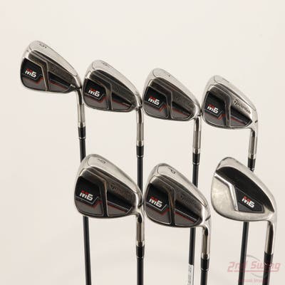 TaylorMade M6 Iron Set 5-PW AW Project X Catalyst 50 Graphite Senior Right Handed STD