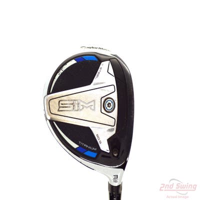 TaylorMade SIM Ti Fairway Wood 3 Wood 3W 15° Project X EvenFlow Riptide 50 Graphite Regular Right Handed 43.25in
