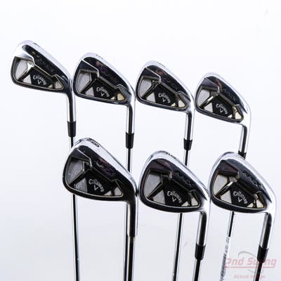 Callaway Apex 21 Iron Set 4-PW True Temper Elevate Tour VSS Pro Steel X-Stiff Right Handed +1"