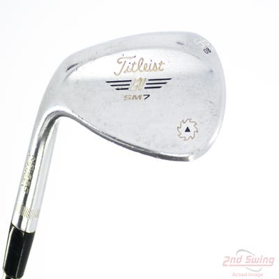 Titleist Vokey SM7 Tour Chrome Wedge Sand SW 56° 8 Deg Bounce M Grind SM7 BV Steel Wedge Flex Left Handed 35.5in
