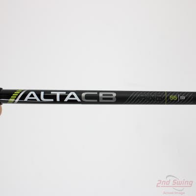 Used W/ Ping RH Adapter Ping ALTA CB 55 Black 55g Driver Shaft Senior 42.0in