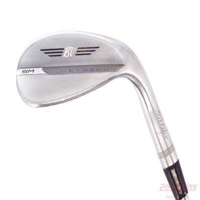 Titleist Vokey SM8 Tour Chrome Wedge Lob LW 60° 14 Deg Bounce K Grind Titleist Vokey BV Steel Wedge Flex Right Handed 35.25in