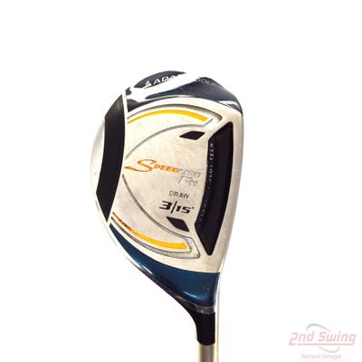 Adams Speedline F11 Stainless Steel Fairway Wood 3 Wood 3W 15° Aldila VooDoo RVS7 Graphite Regular Right Handed 43.0in