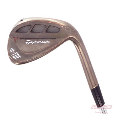 TaylorMade HI-TOE RAW Wedge Lob LW 58° 10 Deg Bounce Stock Steel Shaft Steel Wedge Flex Right Handed 35.0in