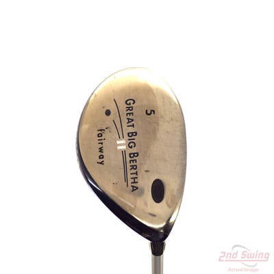 Callaway Great Big Bertha II Fairway Wood 5 Wood 5W Callaway GBB System 60 Graphite Stiff Right Handed 43.0in