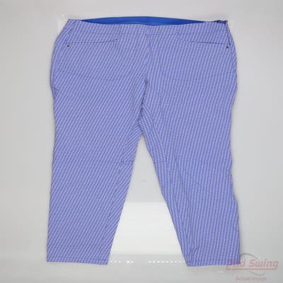 New Womens Ralph Lauren RLX Pants 4 x29 Multi MSRP $188 1001498847