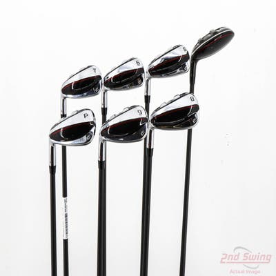 Cobra 2023 T-Rail Combo Iron Set 4H 5-PW Cobra Ultralite 50 Graphite Regular Left Handed -1/4"