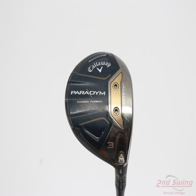 Callaway Paradym X Fairway Wood 3 Wood 3W 15° FST KBS TD Category 4 60 Black Graphite Stiff Right Handed 41.25in