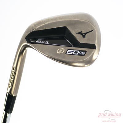 Mizuno S23 Copper Cobalt Wedge Lob LW 60° 6 Deg Bounce X Grind FST KBS Hi-Rev 2.0 115 Steel Wedge Flex Left Handed 35.5in