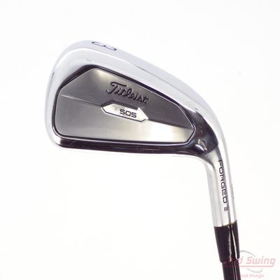 Titleist 2023 U 505 Utility Utility Iron 3 Utility Project X HZRDUS Black Gen4 80HY Graphite Stiff Right Handed 39.5in