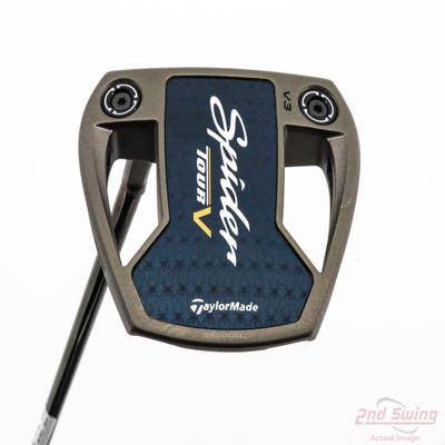 Mint TaylorMade Spider Tour V Small Slant Putter Steel Left Handed 35.0in