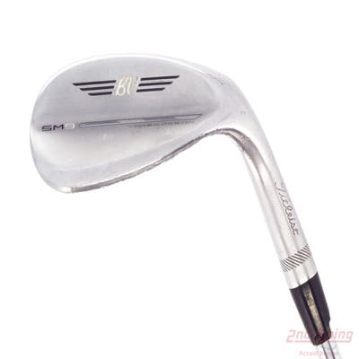 Titleist Vokey SM9 Tour Chrome Wedge Lob LW 58° 14 Deg Bounce K Grind Titleist Vokey BV Steel Wedge Flex Right Handed 35.0in