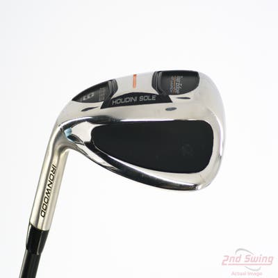 Tour Edge Hot Launch X525 Ironwood Single Iron 9 Iron UST Mamiya Helium Black Nanocore 5 Graphite Senior Left Handed 36.25in