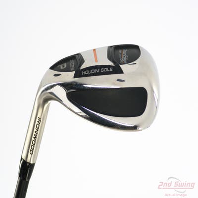 Tour Edge Hot Launch X525 Ironwood Single Iron Pitching Wedge PW UST Mamiya Helium Graphite Senior Left Handed 35.75in