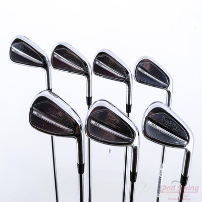 Titleist 2023 T200 Iron Set 4-PW True Temper AMT Black S300 Steel Stiff Right Handed STD