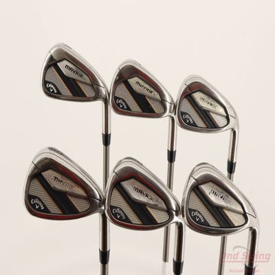 Callaway Mavrik Iron Set 6-PW AW Aerotech SteelFiber fc70 Graphite Senior Right Handed STD
