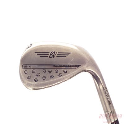 Titleist Vokey SM10 Nickel Wedge Lob LW 58° 12 Deg Bounce D Grind Titleist Vokey BV Steel Wedge Flex Right Handed 35.5in