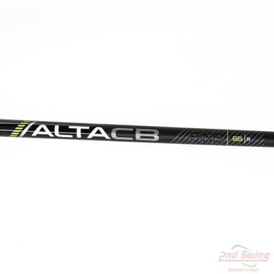 Used W/ Ping RH Adapter Ping ALTA CB 65 Black 65 Fairway Shaft Regular 41.5in